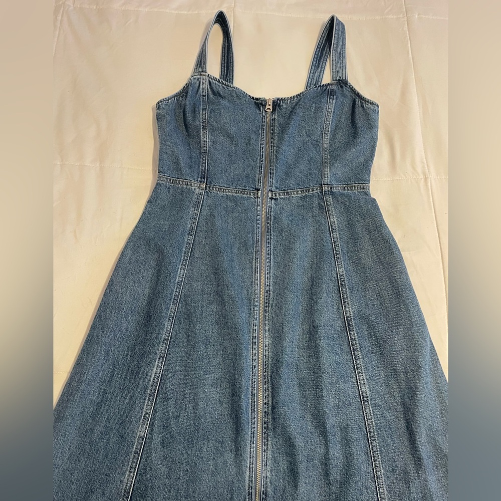 GAP Light Blue Denim Dress